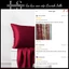 Bộ Chăn Ga Gối Lụa LS Lavish Silk Cao Cấp Mát Lạnh Loại 1-Hồng Phấn Mix Đỏ Tươi
