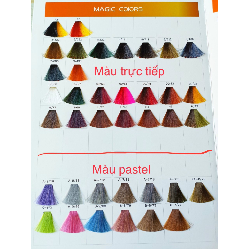 Thuốc Nhuộm Color Tour Hàn Quốc, Màu Trực Tiếp, Pastel | Made in Korea | 100ml