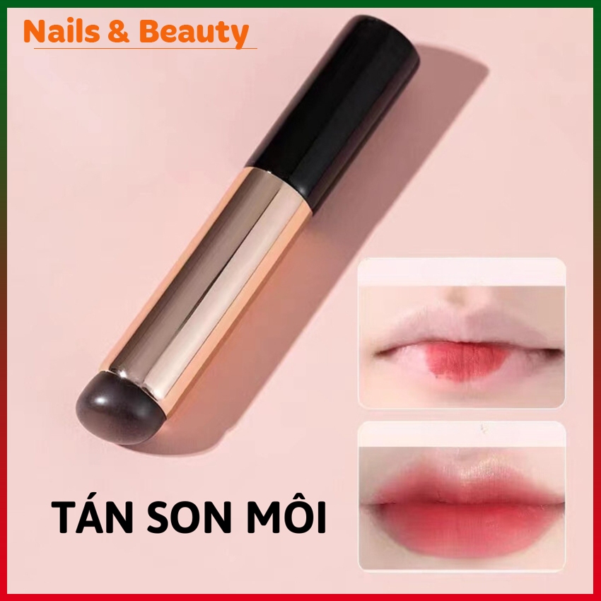 Cọ Tán Son, Cọ Môi, Cọ Tán Son Silicon Đầu Tròn GECOMO G1116 Tiện Dụng