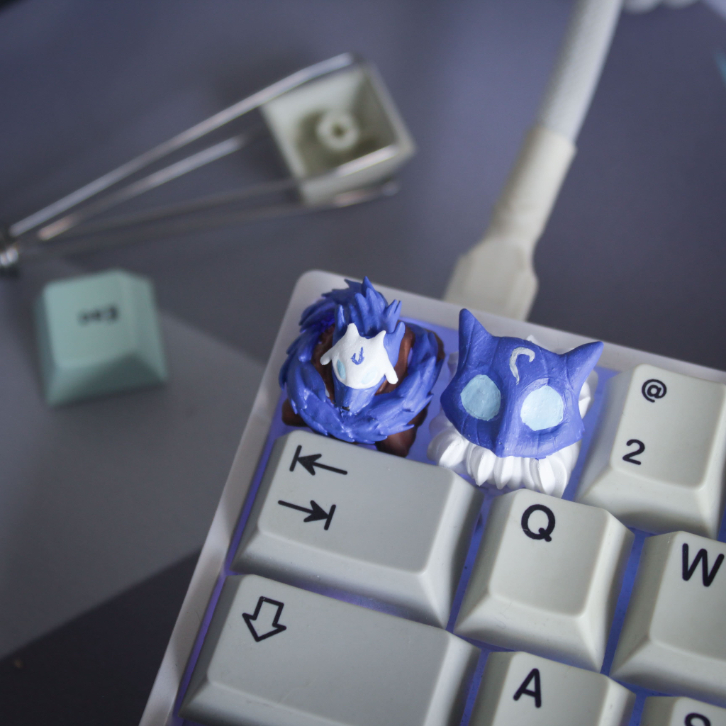 Keycap Luna Kindred | BKsmart | League of Legends | LoL | Keycap Bàn ...