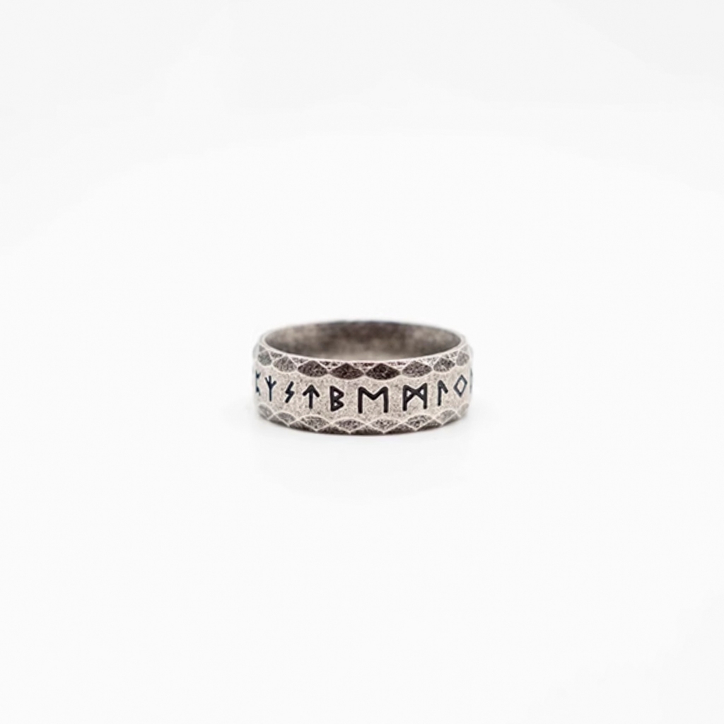 Nhẫn thời trang nam chữ Rune cổ Titan vĩnh cửu không rỉ | Shopee Việt Nam