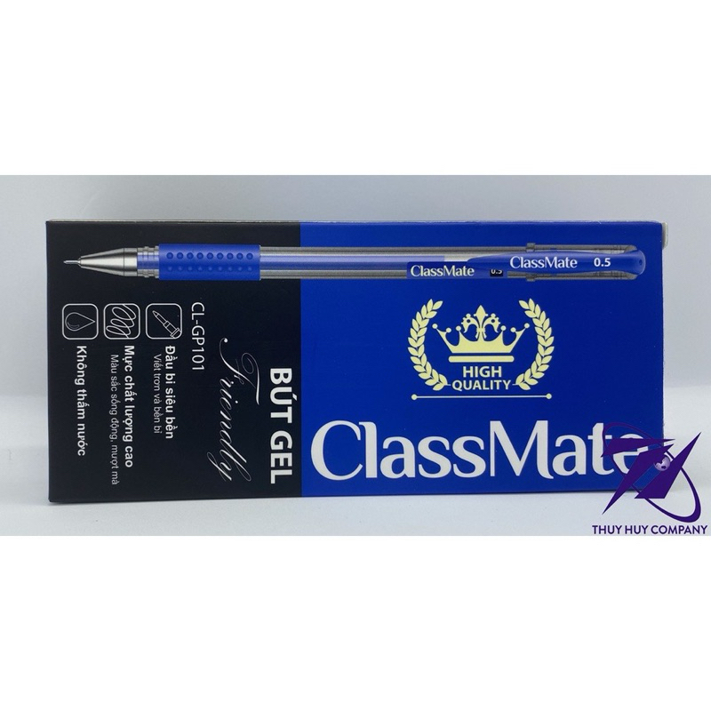 BÚT GEL CLASSMATE 0.5 CL-GP101 - VPP QUỐC HUY.