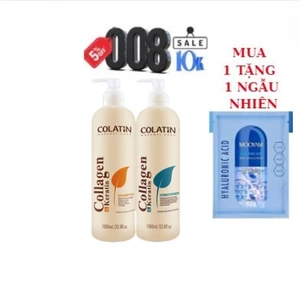 Dầu Gội Xả Dưỡng Tóc Tơ Tằm Colatin | Made in Italy | 500ML 1000ML