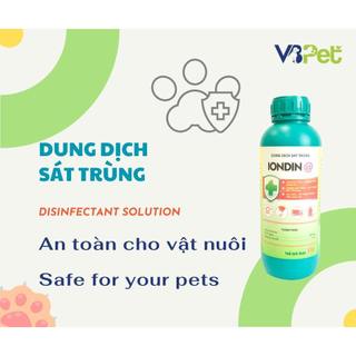 VB Pharma dung dịch Belucid khử trùng chuồng trại dụng cụ chai 1 lít
