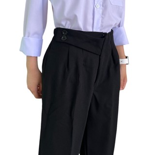 Quần baggy 2 cúc thiết kế cạp chun sau dễ mặc Yến Tee , quần baggy vải , quần đi học chất đẹp