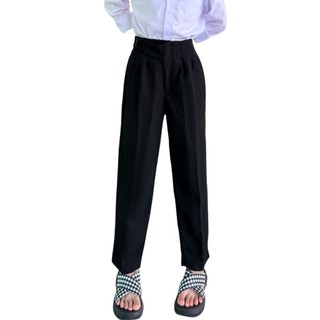 Quần baggy 2 cúc thiết kế cạp chun sau dễ mặc Yến Tee , quần baggy vải , quần đi học chất đẹp