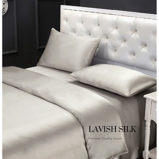 [Best Seller]Trọn Bộ Chăn  Ga Gối  Lụa LS Lavish Silk Cao Cấp Mát Lạnh Hàng Loại 1 - Bạch Kim