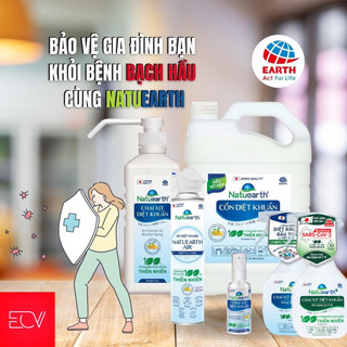 Chai Xịt Natuearth Plus 410ml – Xịt Khuẩn Dùng Trong Gia Dụng Và Y Tế