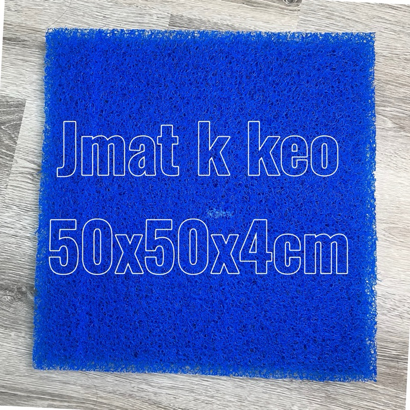 Jmat không keo loại 50x25cm, 50x50cm, 50x100cm ,cm dày 3,8cm vật liệu lọc hồ cá koi 2