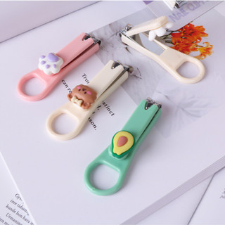 Set 2 Bấm Móng Tay Hình Thú Hình Hoa Cute Dễ Thương Nhỏ Gọn Bỏ Túi