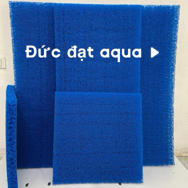 Jmat không keo loại 100x100x4cm, 200x100x4cm ,cm dày 3,8cm vật liệu lọc hồ cá koi 3
