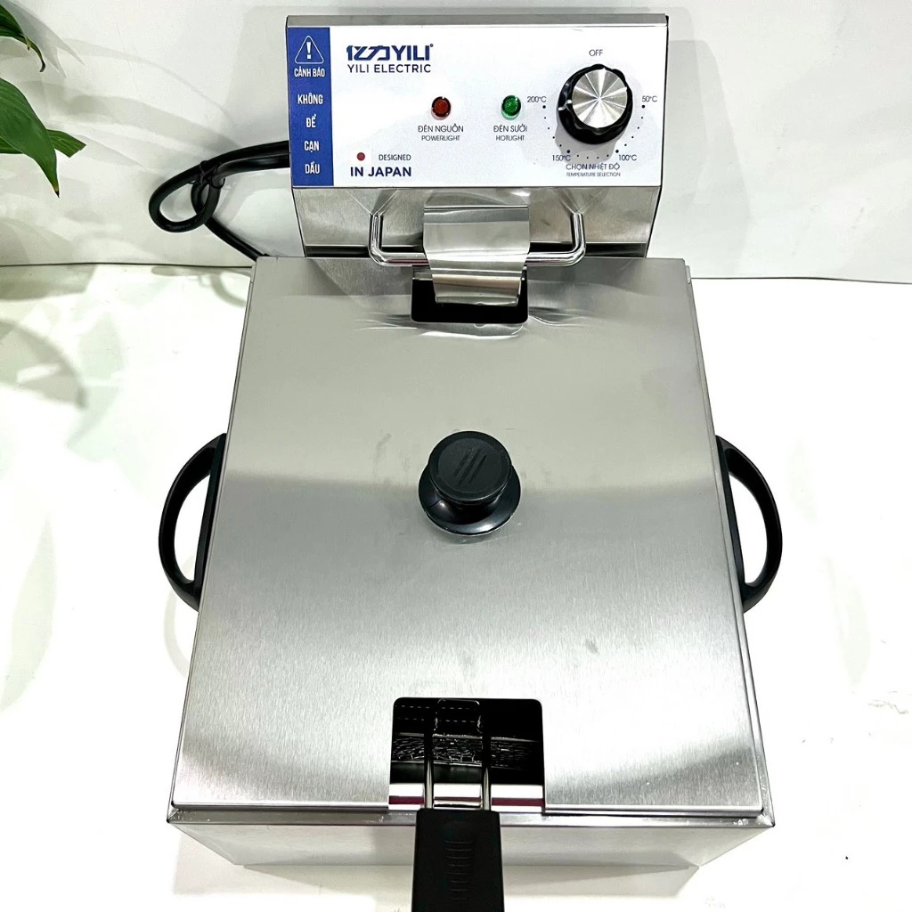 Bếp chiên ngập dầu nhúng điện SUNNY nhiều dung tích Inox cao cấp, công suất từ 2000W - 2500W - 3000W. Bảo hành 12 tháng