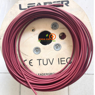 Ảnh 3 – Dây cáp solar Leader 4.0mm2, Dây điện DC 4.0mm2 chuyên dụng cho điện năng lượng mặt trời cắt lẻ từ 1m