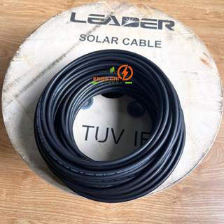 Ảnh 4 – Dây cáp solar Leader 4.0mm2, Dây điện DC 4.0mm2 chuyên dụng cho điện năng lượng mặt trời cắt lẻ từ 1m