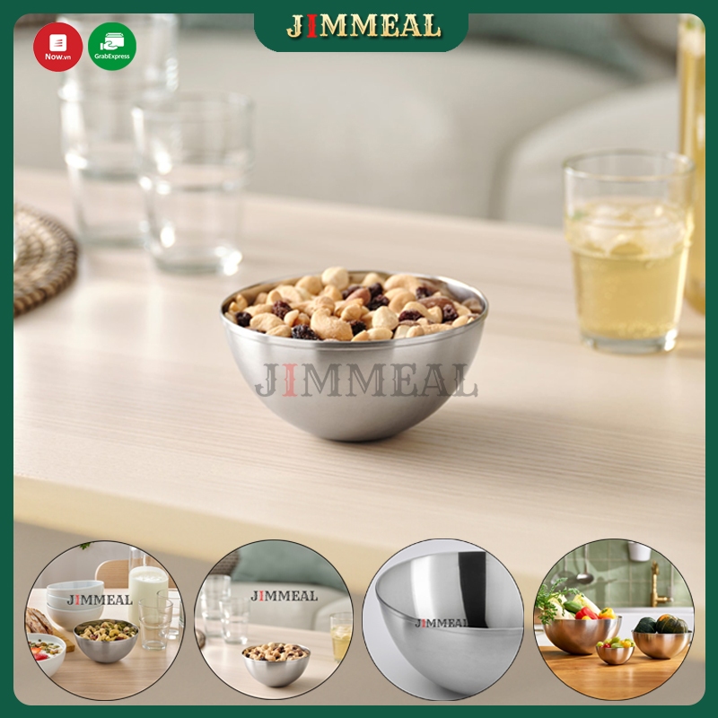 [Chính Hãng] [IKEA] Tô Innox, Bát Inox Nấu Ăn, Trộn Salat, Làm Bánh ...