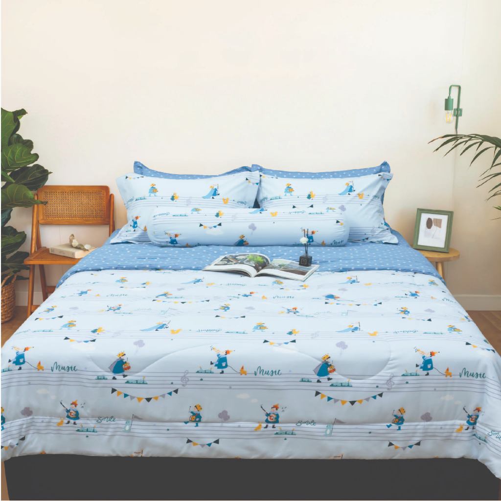 Ảnh Bộ ga áo gối NIN Calisto không kèm mền nhiều màu sắc nhiều kích thước 1
