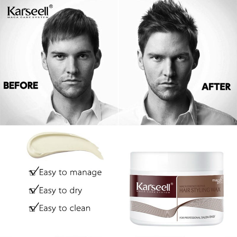 SÁP VUỐT TÓC NAM TẠO KIỂU CỨNG KARSEELL - CINPLUS HAIR STYLING WAX