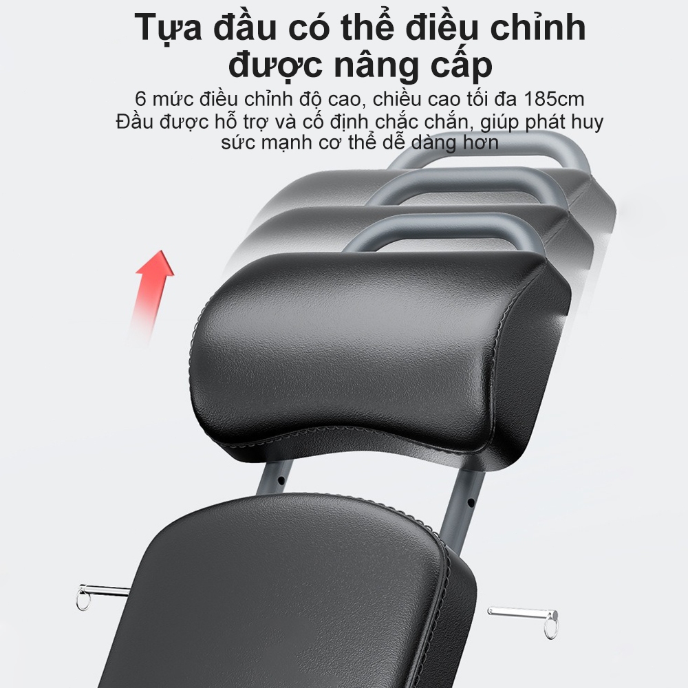 Ảnh OneTwoFit Ghế tập gym tập tạ Có thể gấp gọn Ghế tập thể hình tại nhà Có thể đặt quả tạ 3