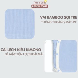 BST body chip dài tay Mẹ và con + mềm mịn, tiện lợi, an toàn cho bé trai bé gái từ 0-9 tháng tuổi