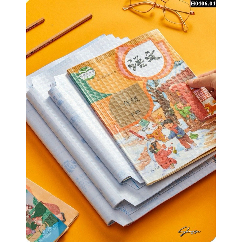 DECAL BỌC SÁCH VỞ (SET 10 tờ) TẶNG KÈM NHÃN TẬP