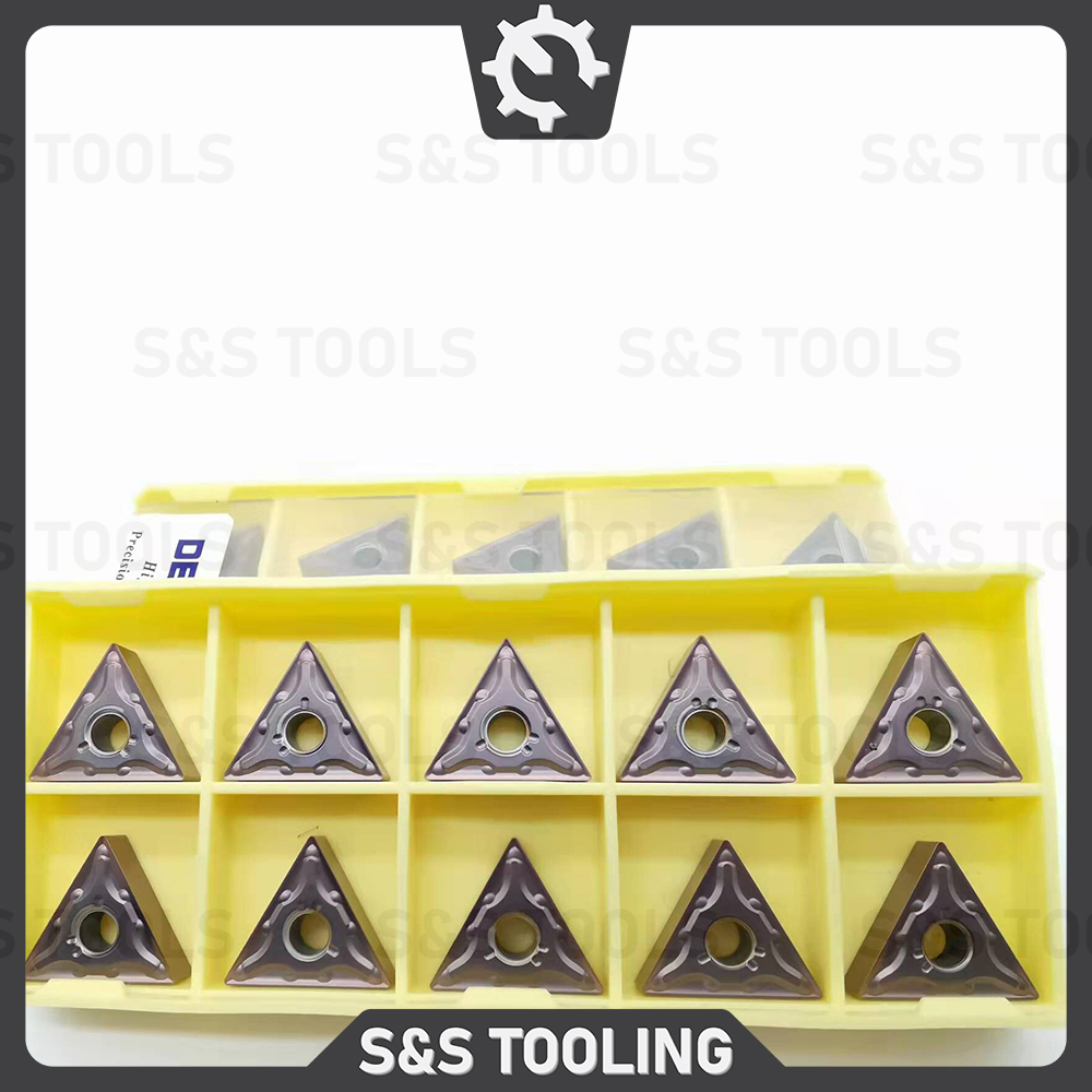 Chip tiện T16 hạt nặng chịu va đập DESKAR tiện thép inox rất ngon