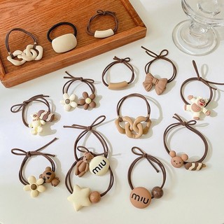 1 Dây Buộc Tóc Scrunchies Mini Dễ Thương Cute Phong Cách Hàn Quốc-Giao Màu Ngẫu Nhiên