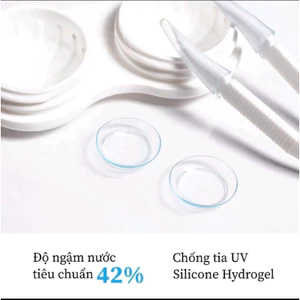 EYE VINA Clear Lens 1th - 3th - 6th - Kính áp tròng trong suốt. Độ cận từ -1.00 đến -10.00
