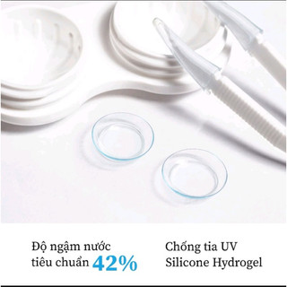 EYE VINA Clear Lens 1th - 3th - 6th - Kính áp tròng trong suốt. Độ cận từ -1.00 đến -10.00