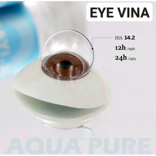 EYE VINA Clear Lens 1th - 3th - 6th - Kính áp tròng trong suốt. Độ cận từ -1.00 đến -10.00