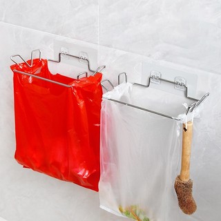 Giá KHUNG TREO túi đựng rác ,Móc Inox Treo Túi Đựng Rác Nhà Bếp - Móc Treo Túi Đựng Thức Ăn Thừa Nhà Bếp