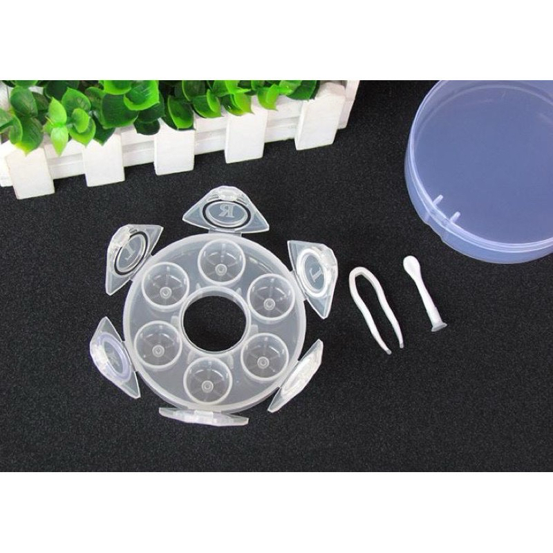 khay đựng lens 3 ô Munles