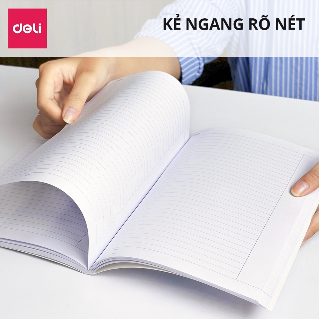[COMBO 5] Vở Kẻ Ngang Deli Tập Vở 72 120 200 260 Trang Học Sinh Sinh Viên B5/ A4 Nhiều Mẫu Sổ Quà Tặng Đồ Dùng Học Tập