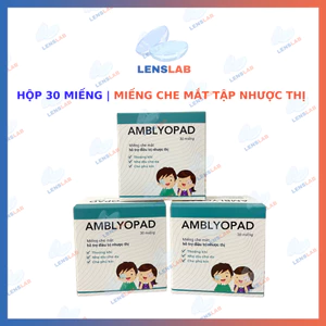 Hộp 30 Miếng | Miếng Che Mắt Tập Nhược Thị (Cho Trẻ 3 đến 15 Tuổi)