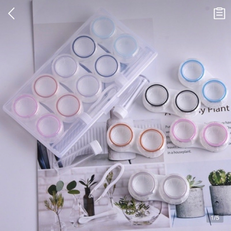 khay đựng lens 5 ô Muneyes