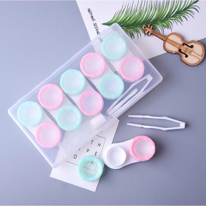 khay đựng lens 5 ô Muneyes