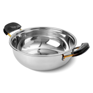 Nồi lẩu Inox nắp kiếng Kim Hằng