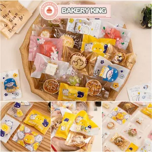Túi đựng bánh kẹo hoạ tiết hàn nhiệt nhiều kích thước - BAKERY KING