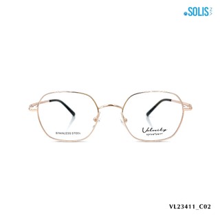 Gọng kính kim loại hiệu Velocity VL23411 KÍCH THƯỚC 48-18-142