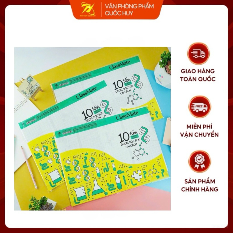 [Video] Set 10 Tờ Decal Bọc Sách Vở, Giấy Bóng Bọc Sách Vở Trong Suốt Nhiều Cỡ 25x34,30x43,34x47cm Chống Nước,Chống Rách