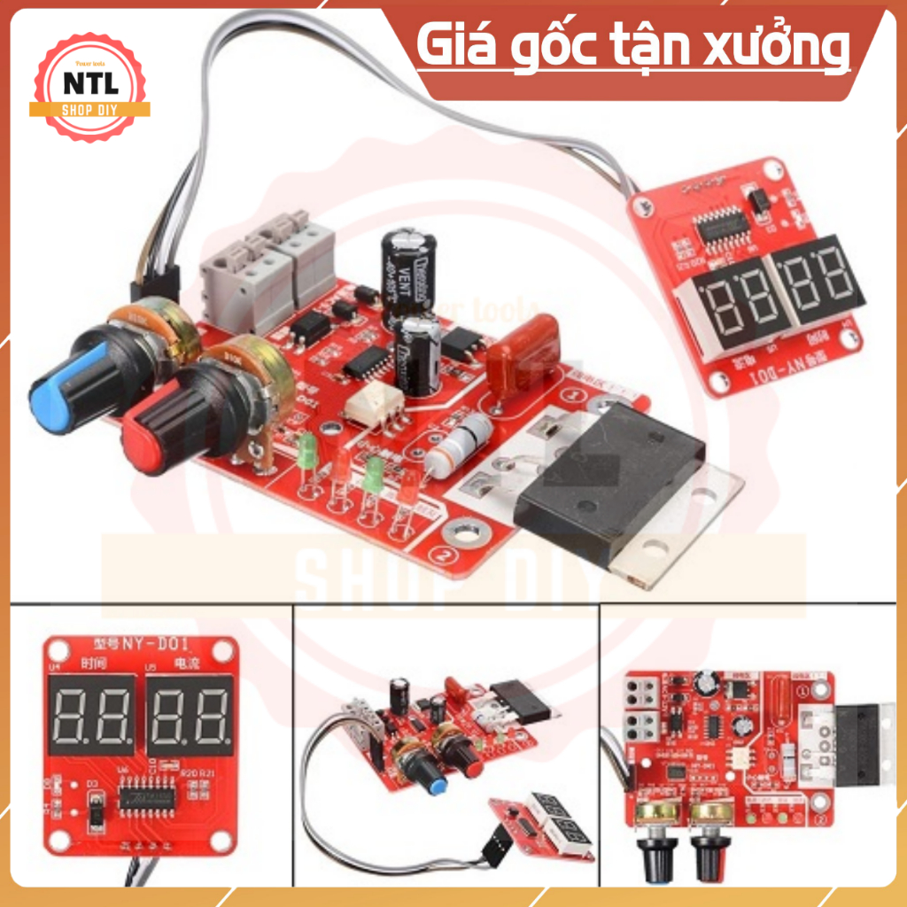 Mạch timer NY-D01 chỉnh công suất 20% 30% 100A 800B 1200B chế máy hàn ...