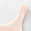 Áo lá bé gái bản rộng cotton gân – Áo lót học sinh thoáng mát không gọng màu pastel ZANABRA A8574