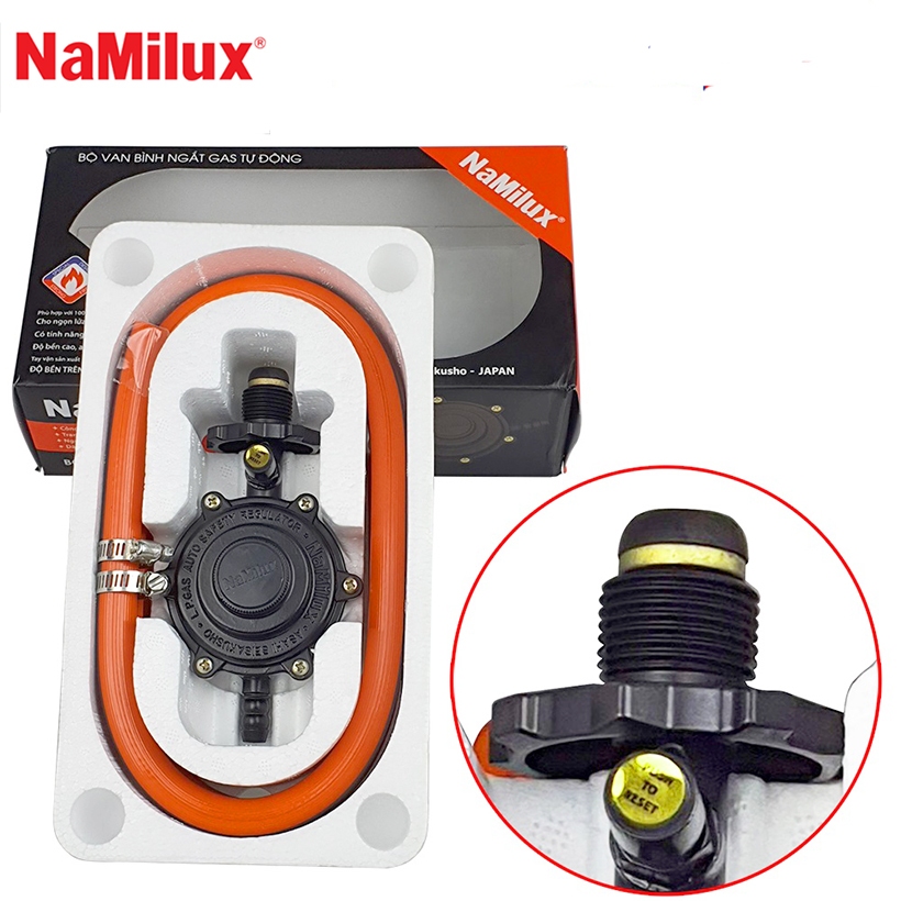 Bộ van gas ngắt tự động Namilux NA-337S1-VN - Dùng cho Bình Bộ van gas ngắt tự động Namilux NA-337S1-VN - Dùng cho Bình