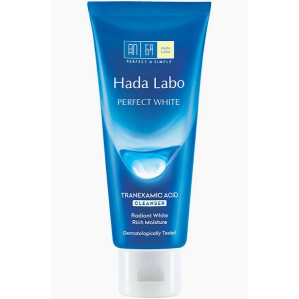 Sữa Rửa Mặt HadaLabo 80g Dưỡng Trắng & Dưỡng Ẩm Sâu