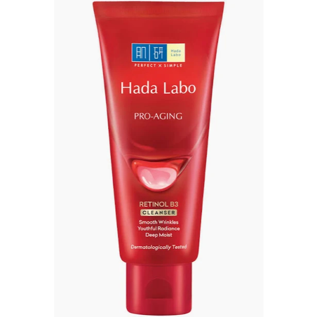 Sữa Rửa Mặt HadaLabo 80g Dưỡng Trắng & Dưỡng Ẩm Sâu