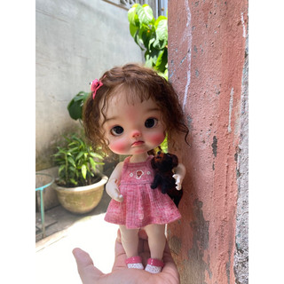 Đầm ôm 2 dây hồng hình ngẫu nhiên size dian mập,cừu bé(size khác vui lòng ib shop)