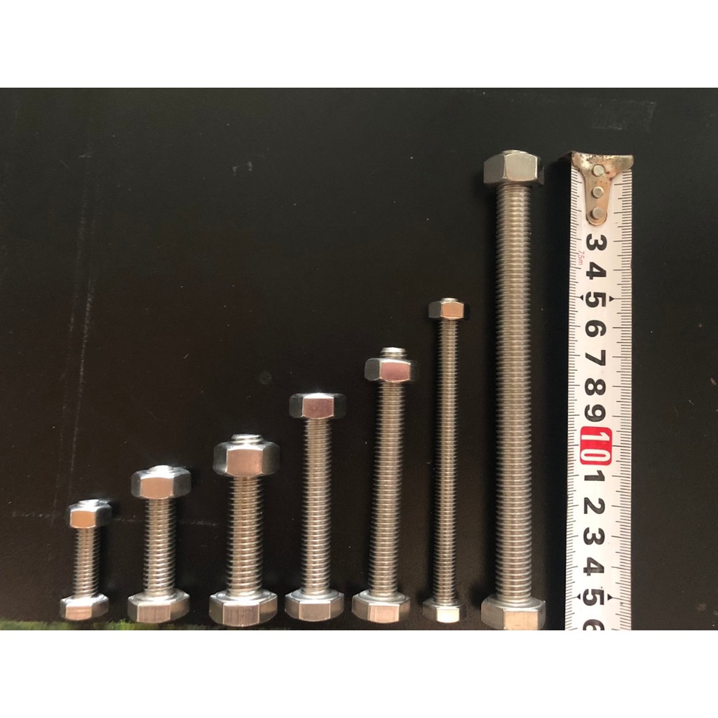 bulong + tán inox 304 M6 | Shopee Việt Nam