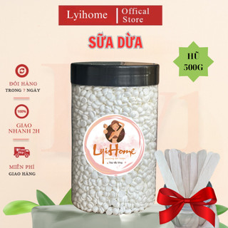 [TẶNG 200G] Hũ 500g sáp sữa dừa wax lông nóng cao cấp lyihome, sáp wax nóng lấy sạch gốc lông