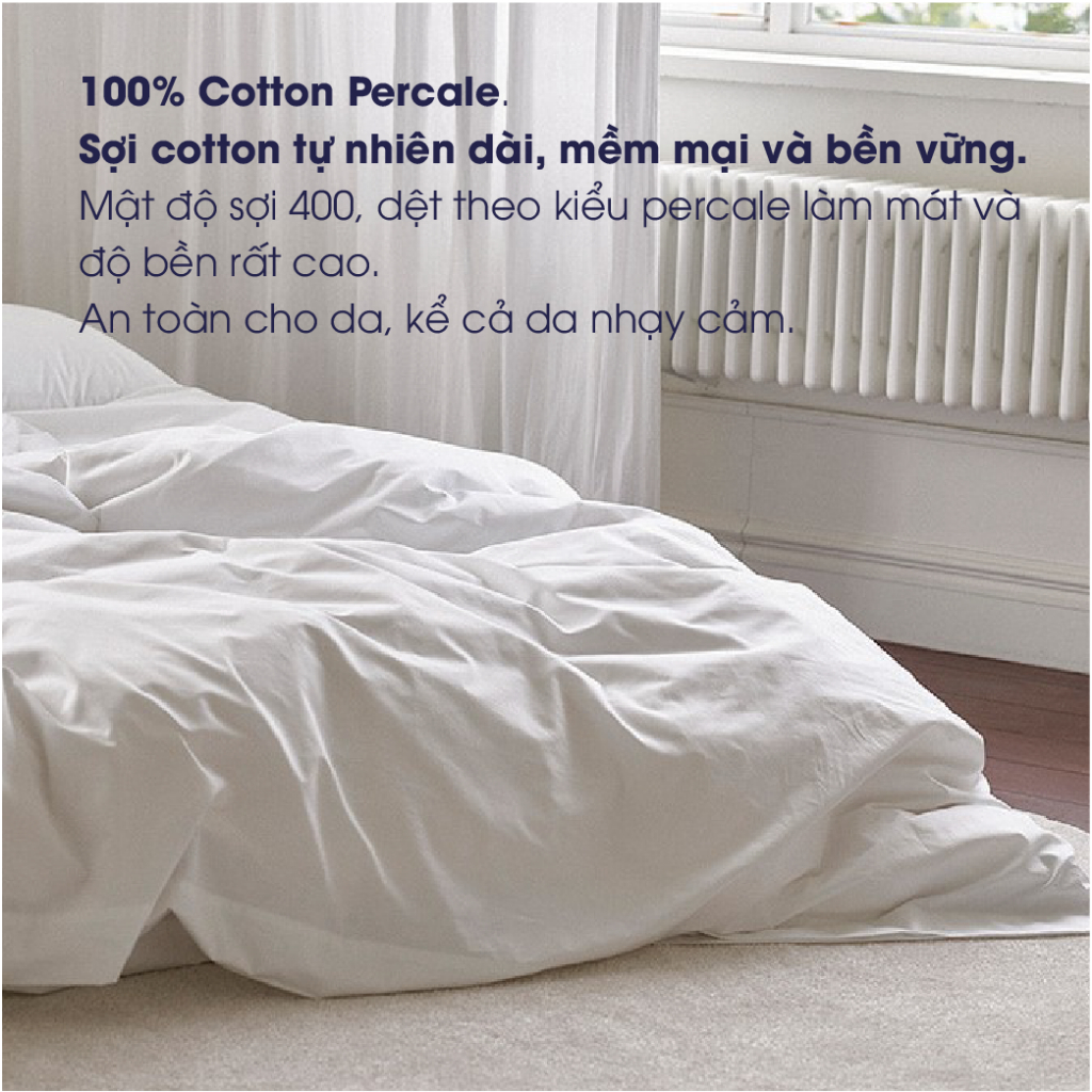 Ảnh Vỏ gối nằm Changmi Bedding 100% Cotton Percale bền, thoáng mát và mềm mại. Chuẩn khách sạn 5 sao 2