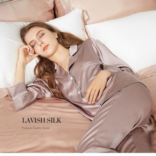 [Best Seller]Bộ Chăn Ga Gối Lụa LS Lavish Silk Cao Cấp Mát Lạnh Hàng Loại 1-Trắng Phối Hồng Phấn