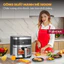 Nồi chiên không dầu 10L nhập khẩu Fujihome A10DG tự ngắt, nồi chiên điện tử 10Lít cảm ứng 8 chế độ nấu,tặng kèm kẹp gắp